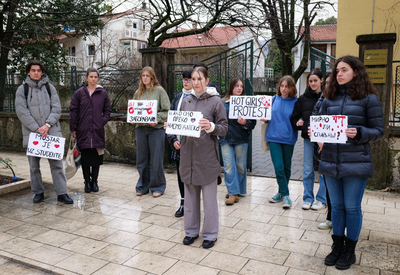 FOTO I Mostar: Podrška studentima u Srbiji