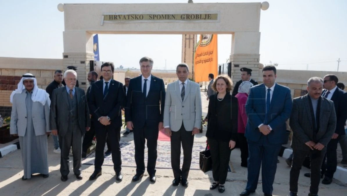 Plenković položio vijenac u Egiptu