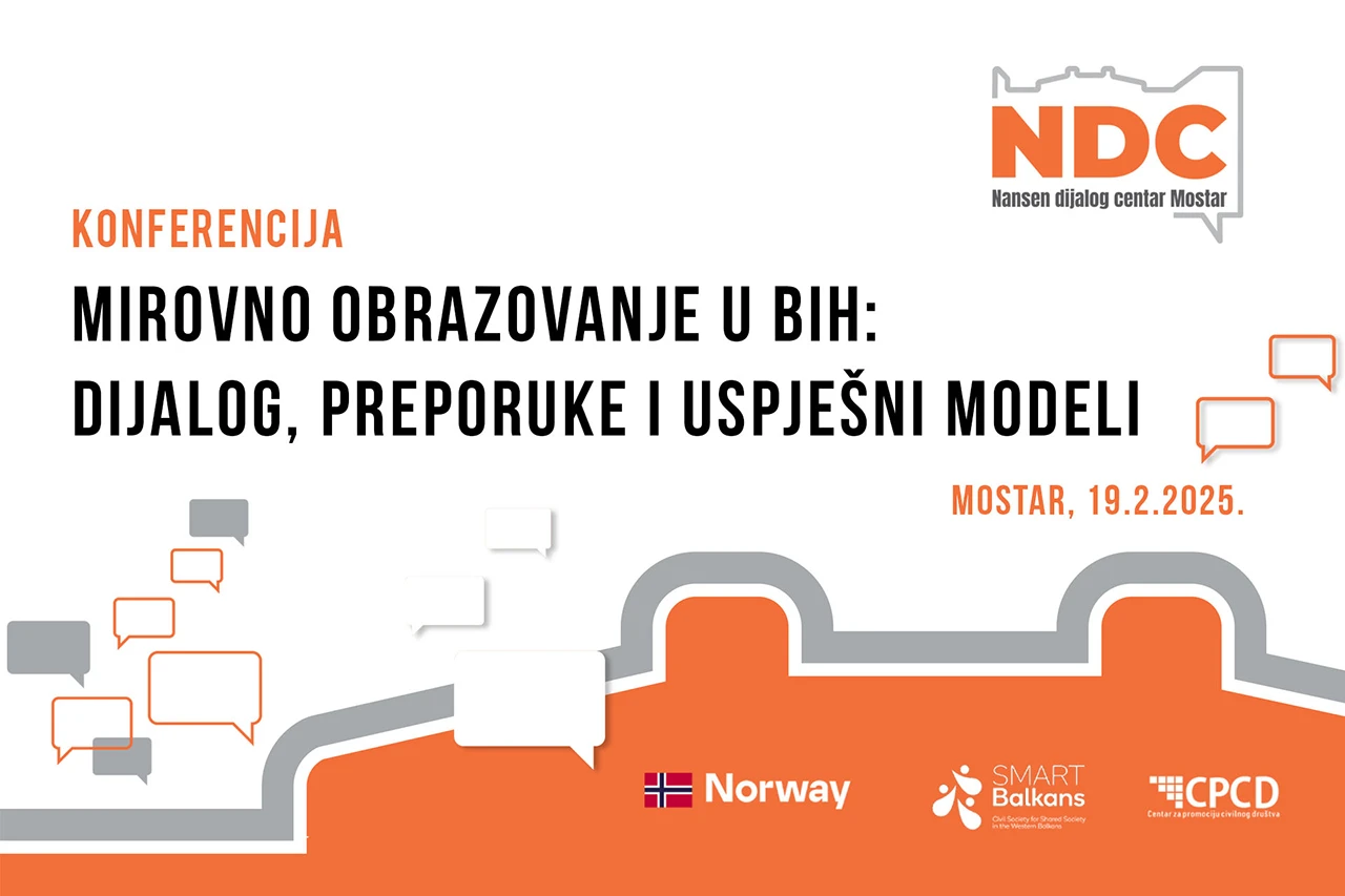 NDC Mostar organizira konferenciju o mirovnom obrazovanju
