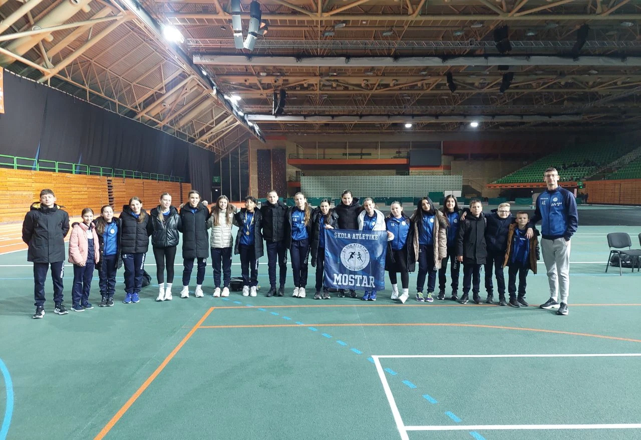 Škola atletike Mostar odlična na državnom prvenstvu BiH