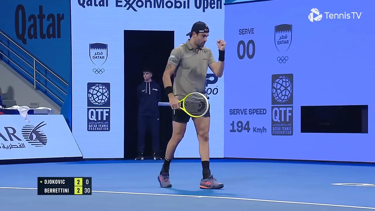 VIDEO I Berrettini sredio Đokovića u dva seta 