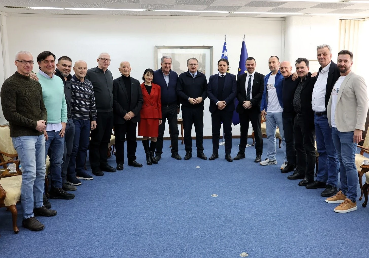 Premijer Nikšić ugostio prvu rukometnu reprezentaciju Bosne i Hercegovine