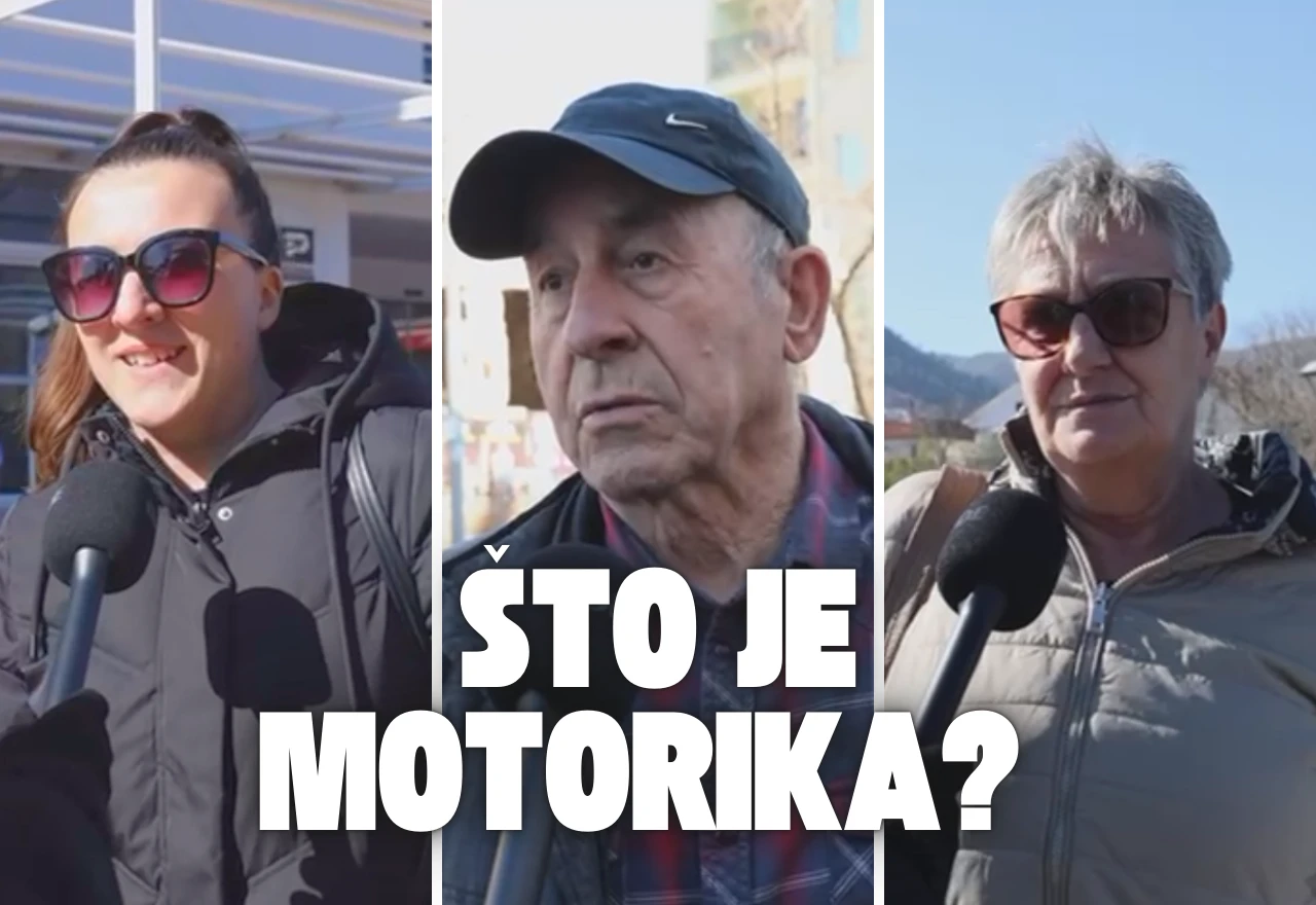 VIDEO | Pojam motorike zbunio prolaznike – biste li vi znali odgovor?