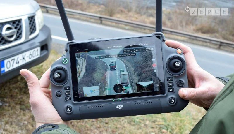 Policija ZDK nabavila dronove za detektiranje prekršaja u prometu