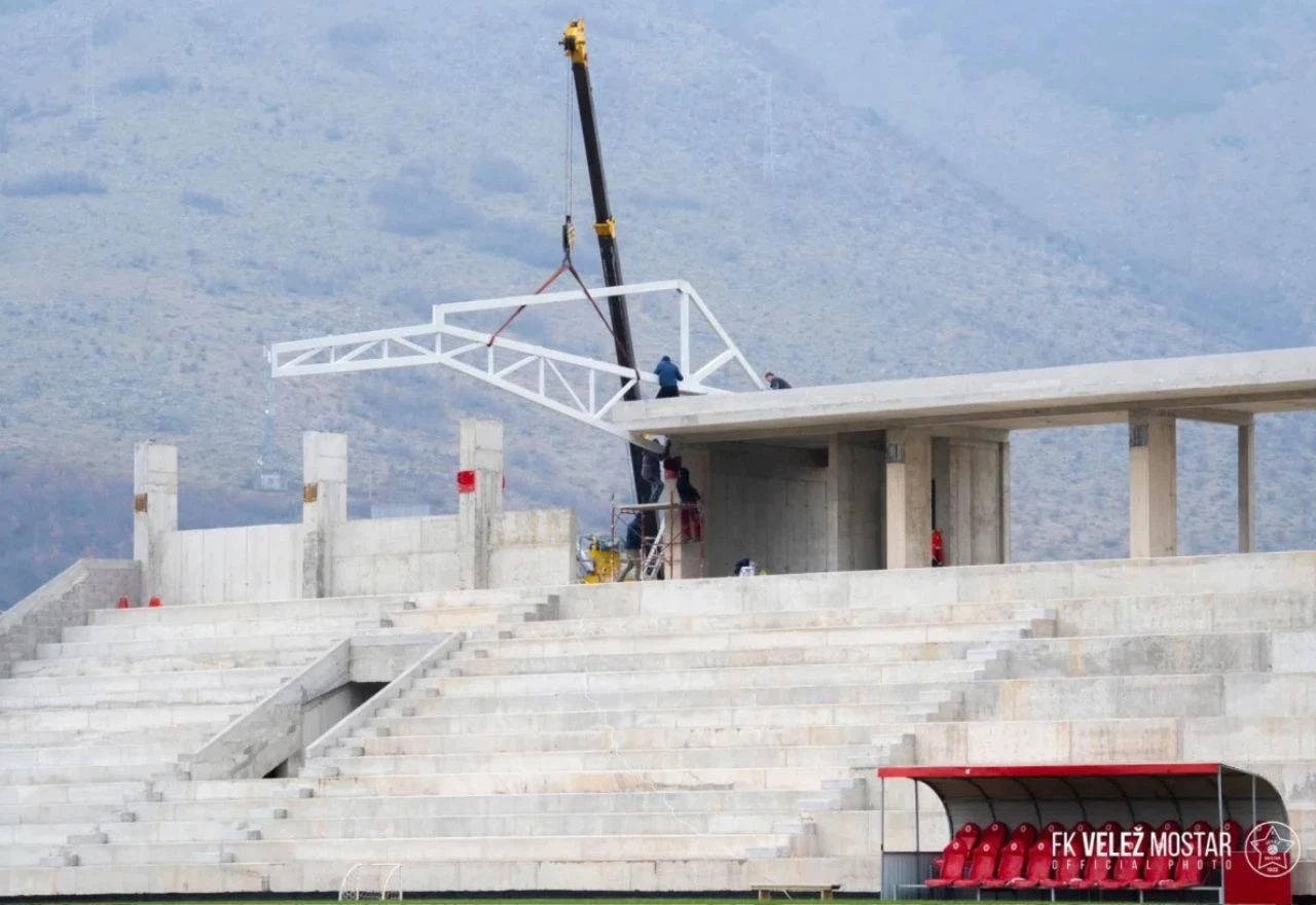 Stadion Rođeni dobiva moderan izgled: U tijeku radovi na južnoj tribini