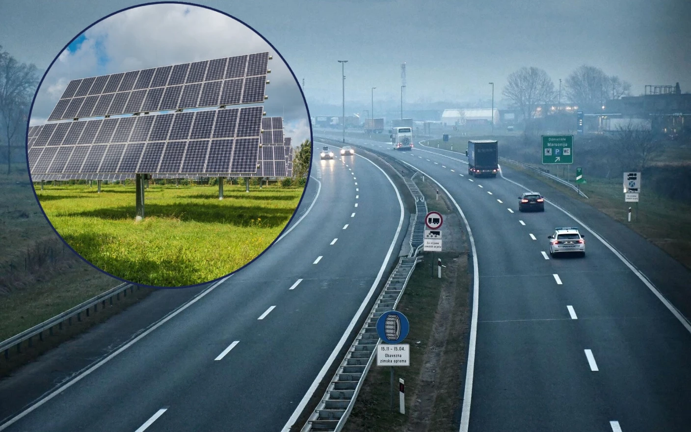 Hrvatska gradi prvu solarnu autocestu