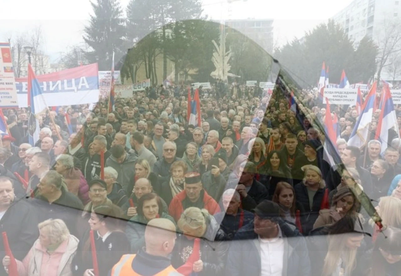 Dio sudionika ostaje u šatorima do sutrašnjeg mitinga u Banja Luci