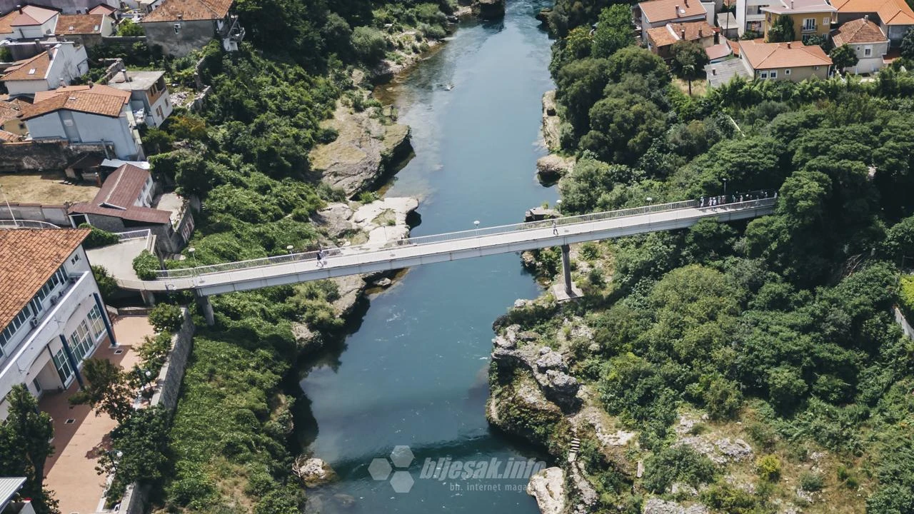 Prolaz za pješake preko mosta na Bunuru bit će zatvoren do daljnjeg