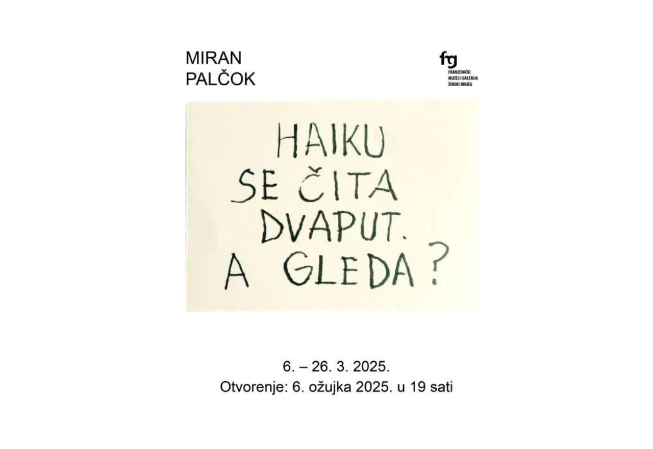 Franjevački muzej Široki Brijeg otvara izložbu poznatog umjetnika Mirana Palčoka