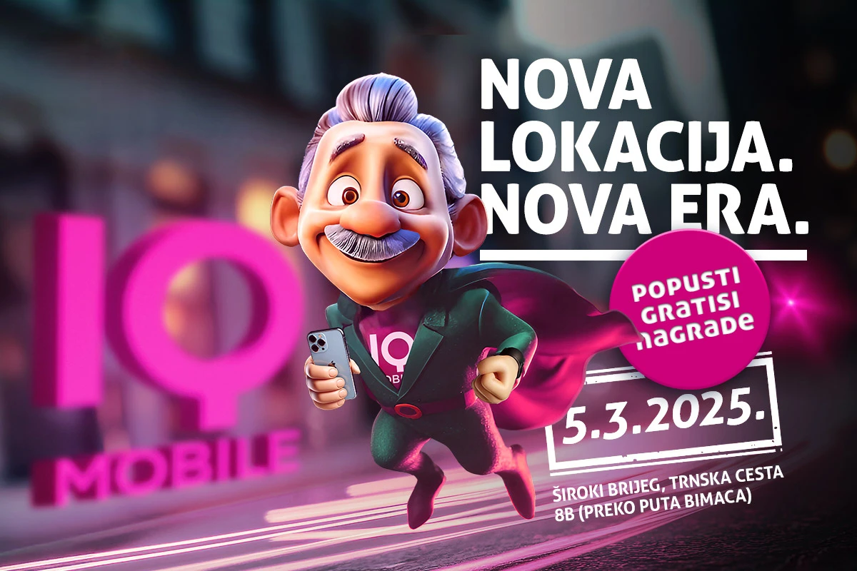 IQ Mobile donosi tehnološku revoluciju u Široki Brijeg!