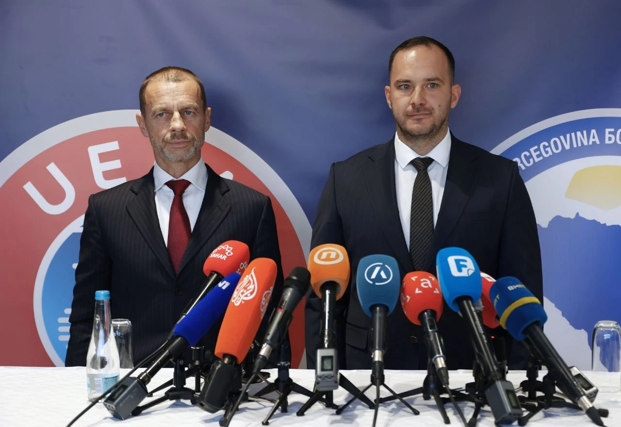 Čeferin: Bosni i Hercegovini treba nacionalni stadion, UEFA će pomoći