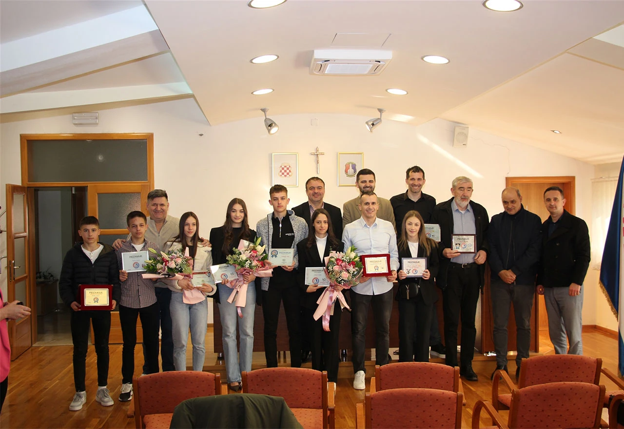 Posušje nagradilo sportaše: Pogledajte tko su najbolji u 2024.