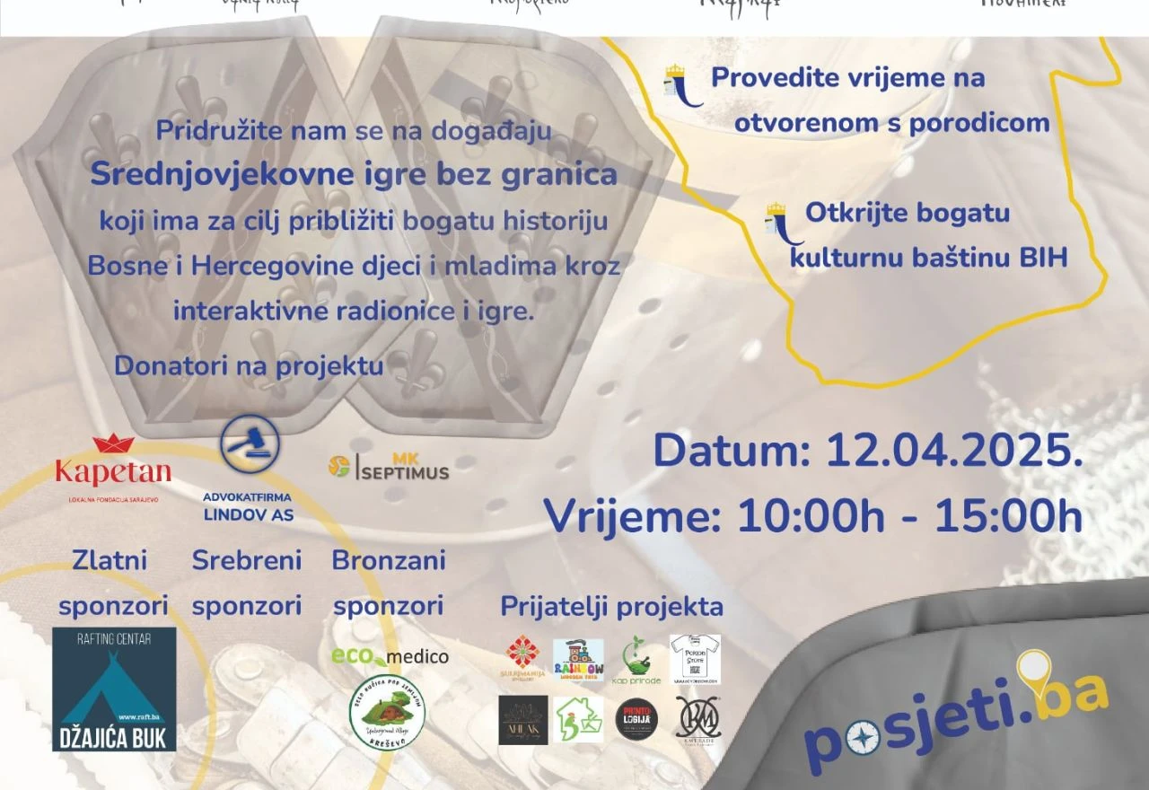 Interaktivne radionice za djecu i obitelji - upoznajte Srednjovjekovnu Bosnu
