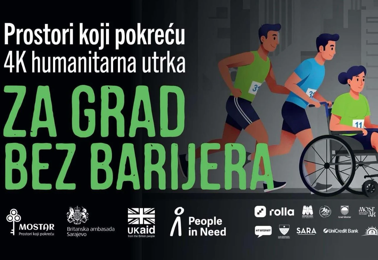 "Prostori koji pokreću" i Vlada UK pokrovitelji utrke "Za grad bez barijera"