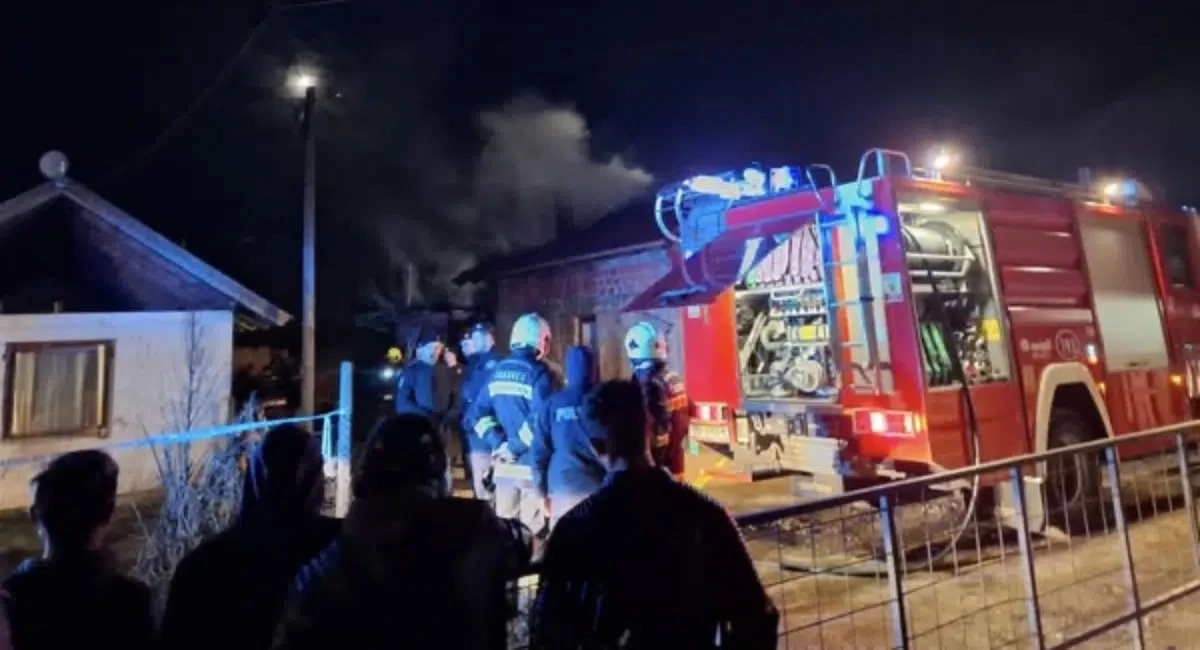 Troje djece poginulo u požaru u romskom naselju u Kuršancu