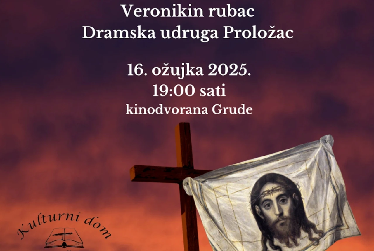 Kazališna predstava 'Veronikin rubac' u Grudama 