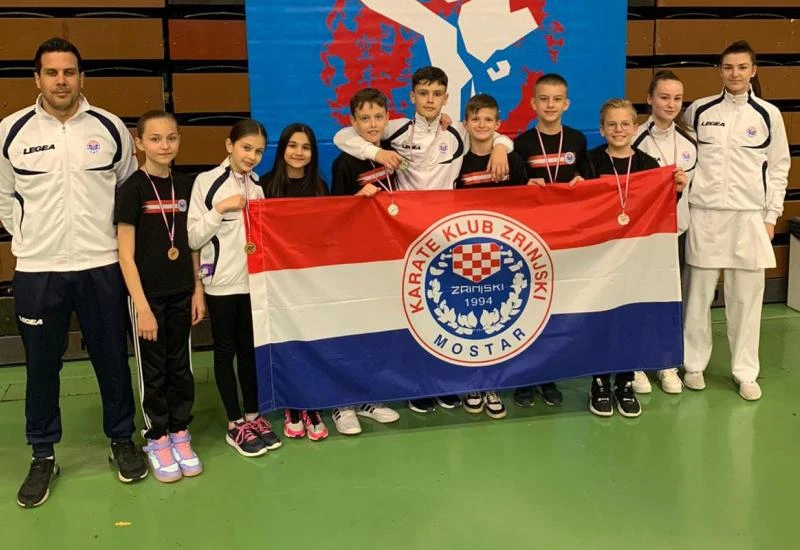 Karate klub Zrinjski uspješan na izuzetno jakom međunarodnom turniru u Sjevernoj Makedoniji