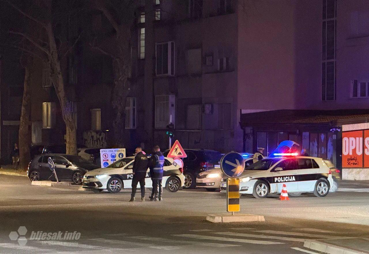 Detalji prometne nesreće u Mostaru: Pješak je zadobio teže ozljede