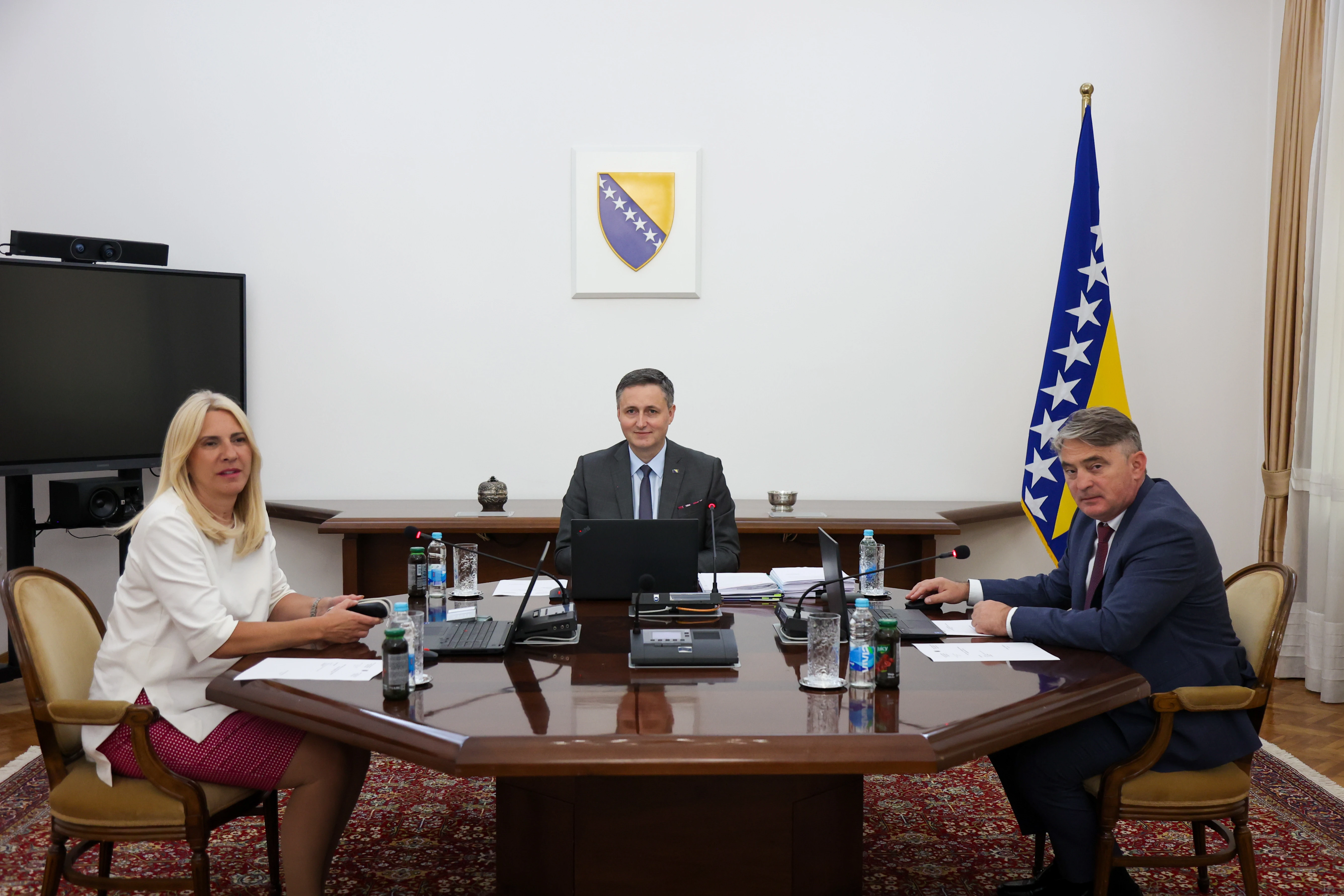 Sjednica prekinuta: Bećirović i Komšić srušili proračun