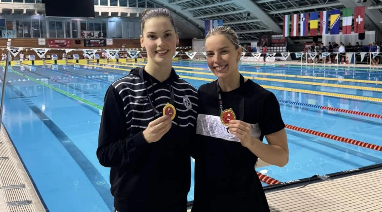 Lana i Amina odlične na mitingu u Rijeci