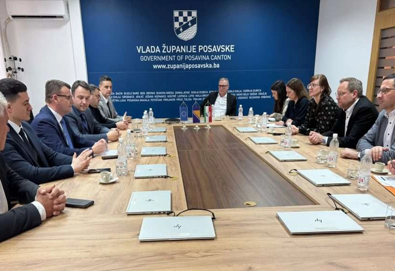 Njemački dužnosnici posjetili Orašje: Fokus na sigurnost i razvoj