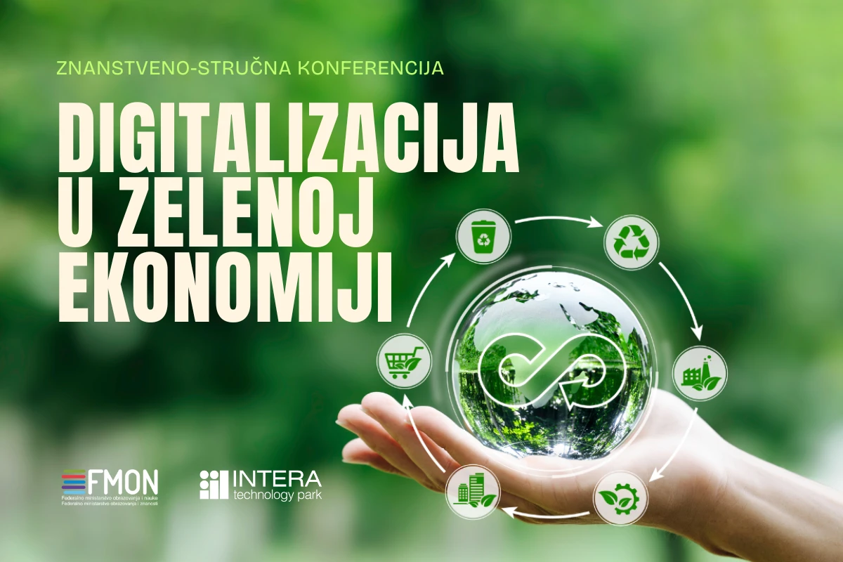 Obavijest o organizaciji znanstveno-stručne konferencije “Digitalizacija u zelenoj ekonomiji”