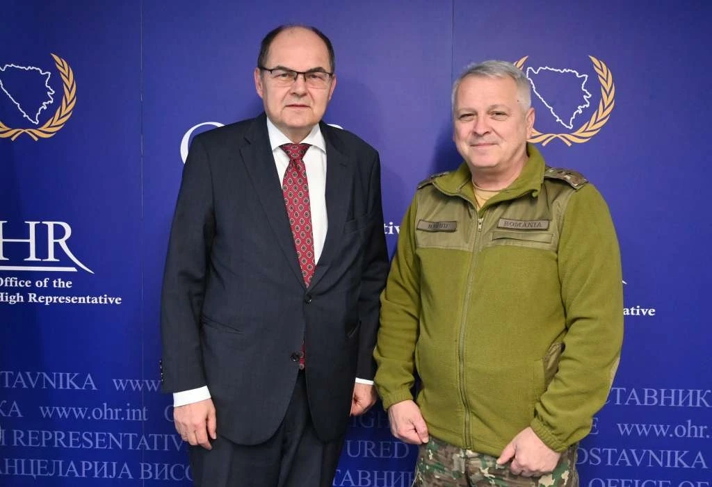 Schmidt sa zapovjednikom EUFOR-a