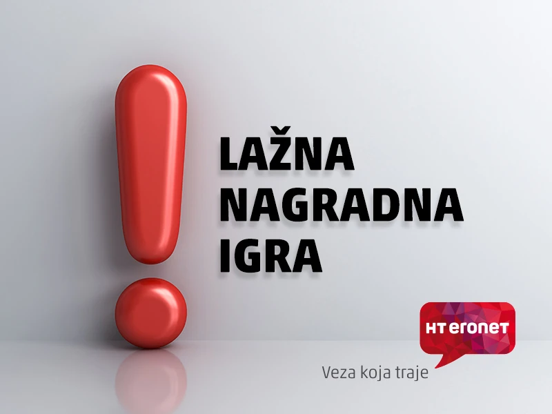 HT Eronet upozorava: Ne nasjedajte na lažne nagradne igre