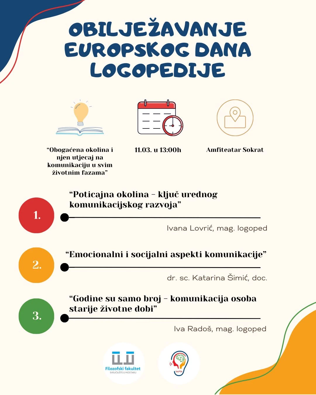 Obilježavanje Europskog dana logopedije i Radionica za roditelje u sklopu Tjedna logopedije