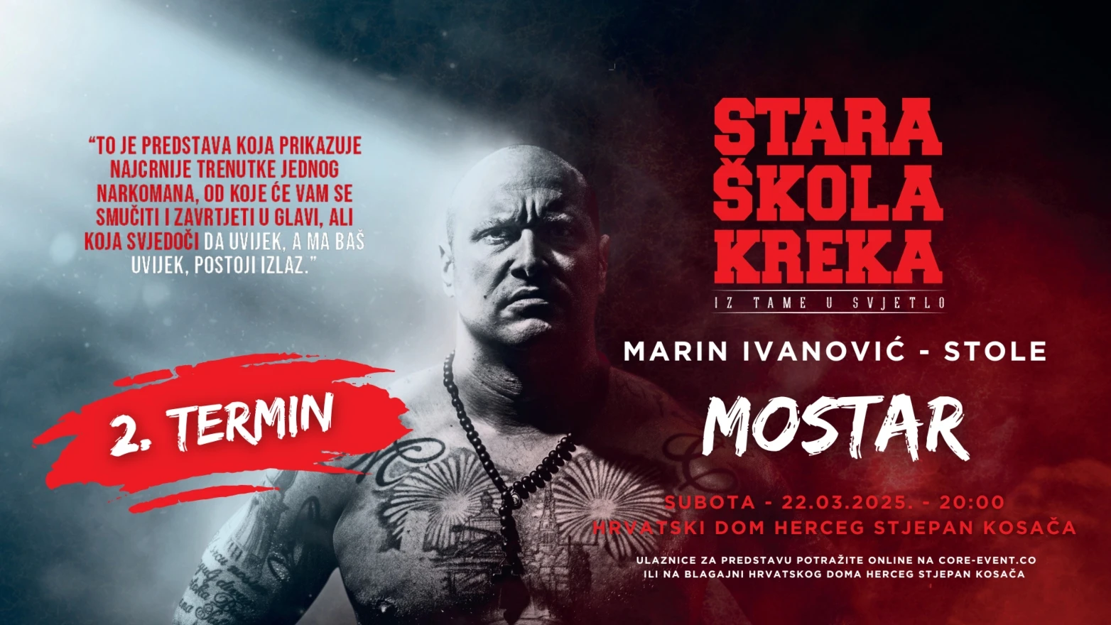 Predstava koja mijenja živote ponovno u Mostaru – Stoka: "Mostarci, vaša energija je posebna!"