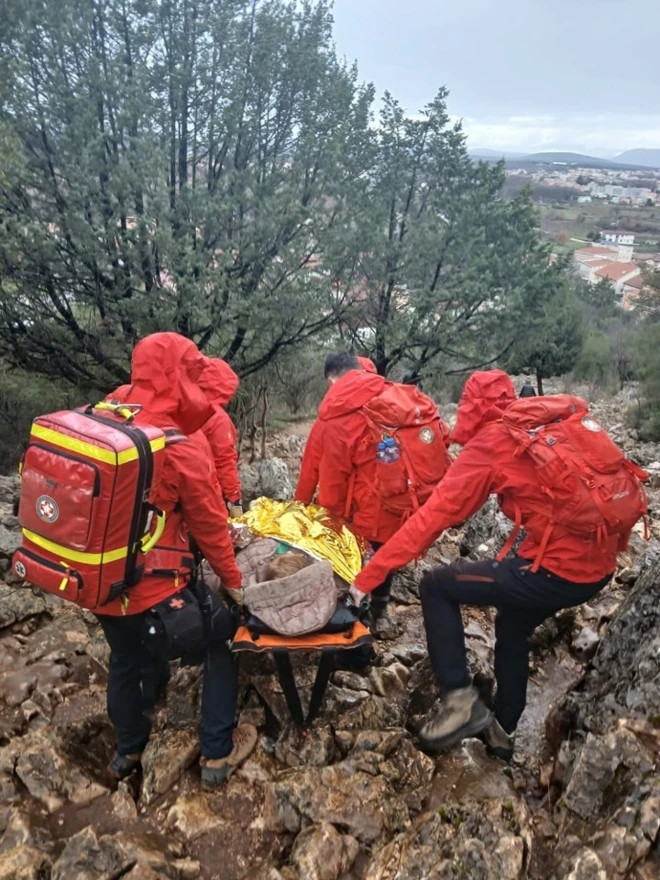 HGSS spašavao hodočasnicu na Brdu ukazanja