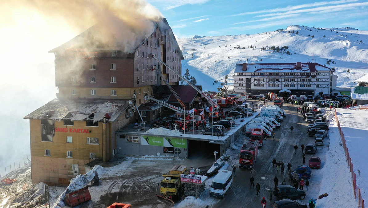 Požar u hotelu na skijalištu