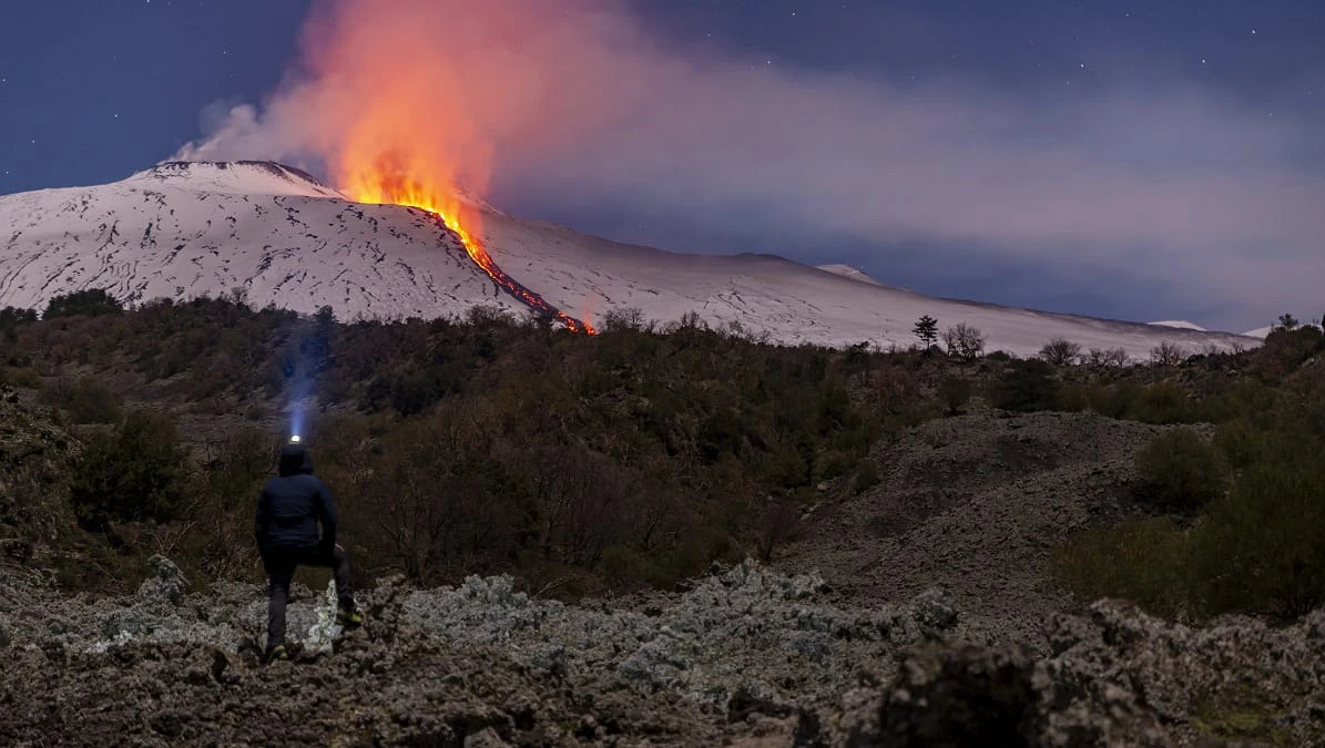 Nastavlja se erupcija Etne