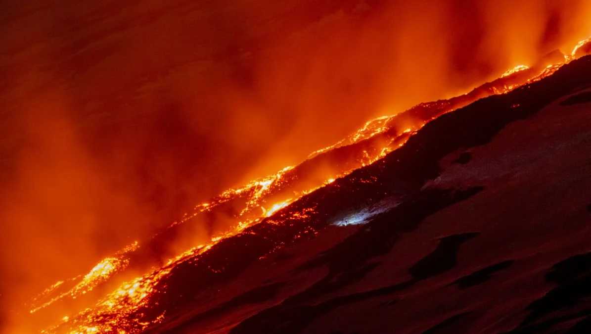 Nastavlja se erupcija Etne