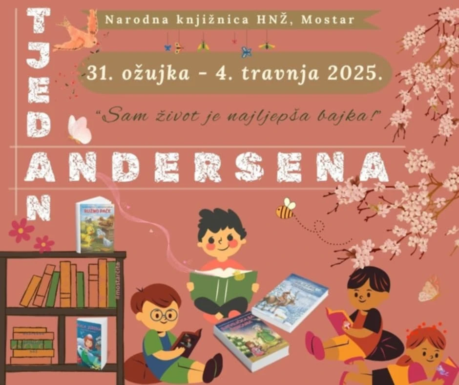 Tjedan Andersena u Mostaru: Slavlje dječje knjige i mašte