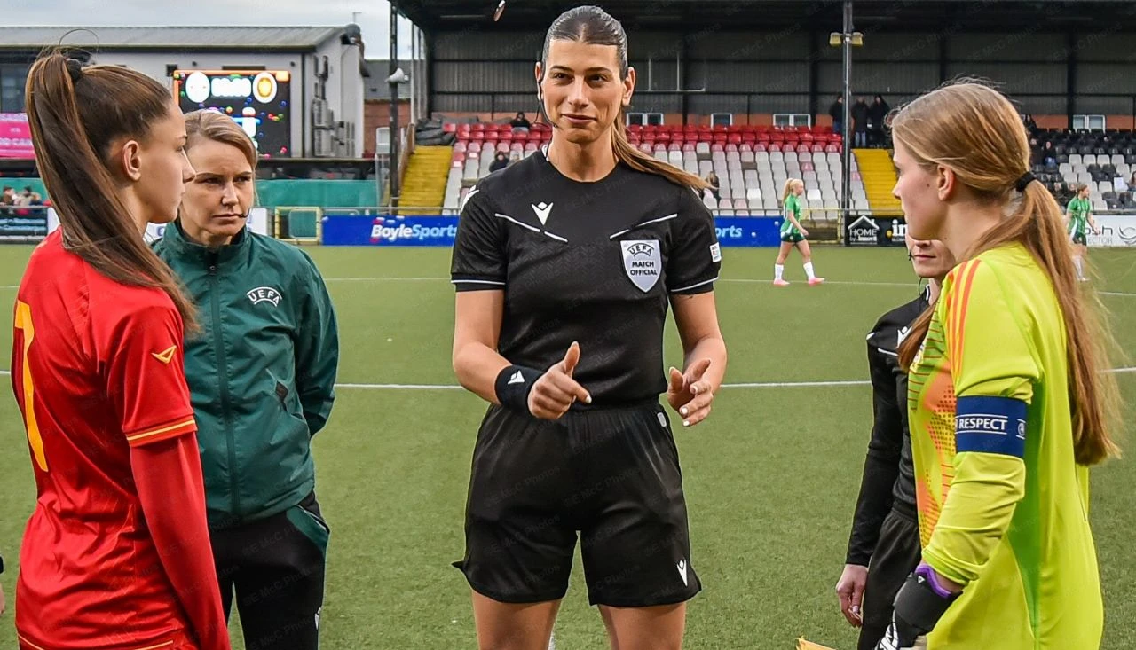 Bio sudac, sada je sutkinja, sudila utakmicu pod okriljem UEFA-e