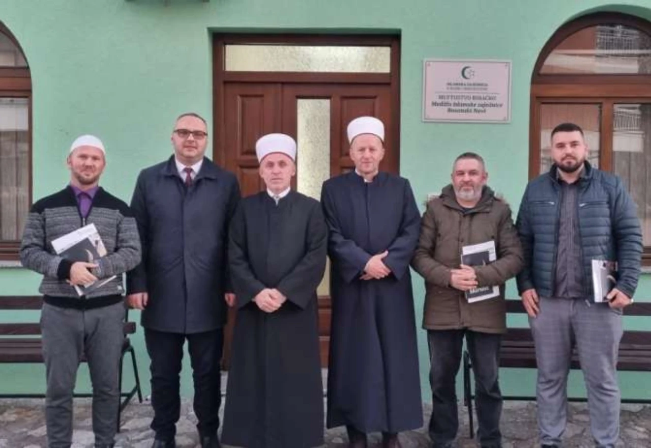 Muftija bihaćki obišao Medžlis IZ i bošnjačke povratnike u Bosanskom Novom