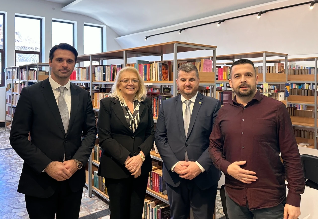 Bradara i Škobić u posjeti Novom Travniku