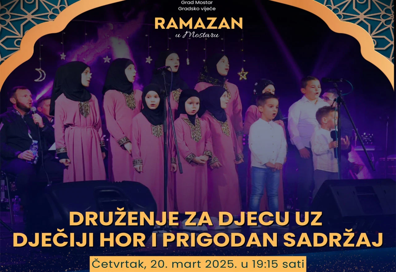 Ramazanski program za djecu večeras u Fejićevoj ulici