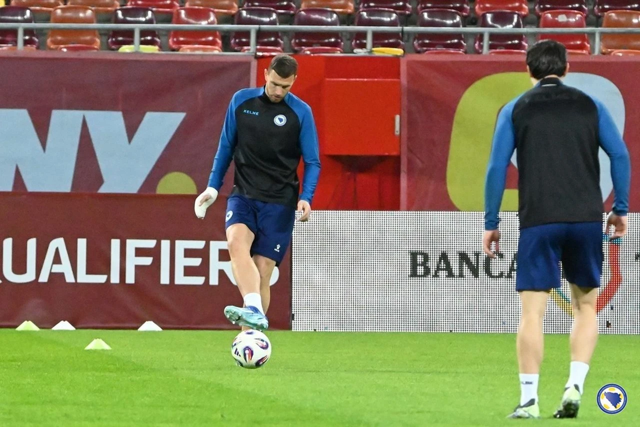 Džeko: Ovdje smo došli da napravimo dobar rezultat