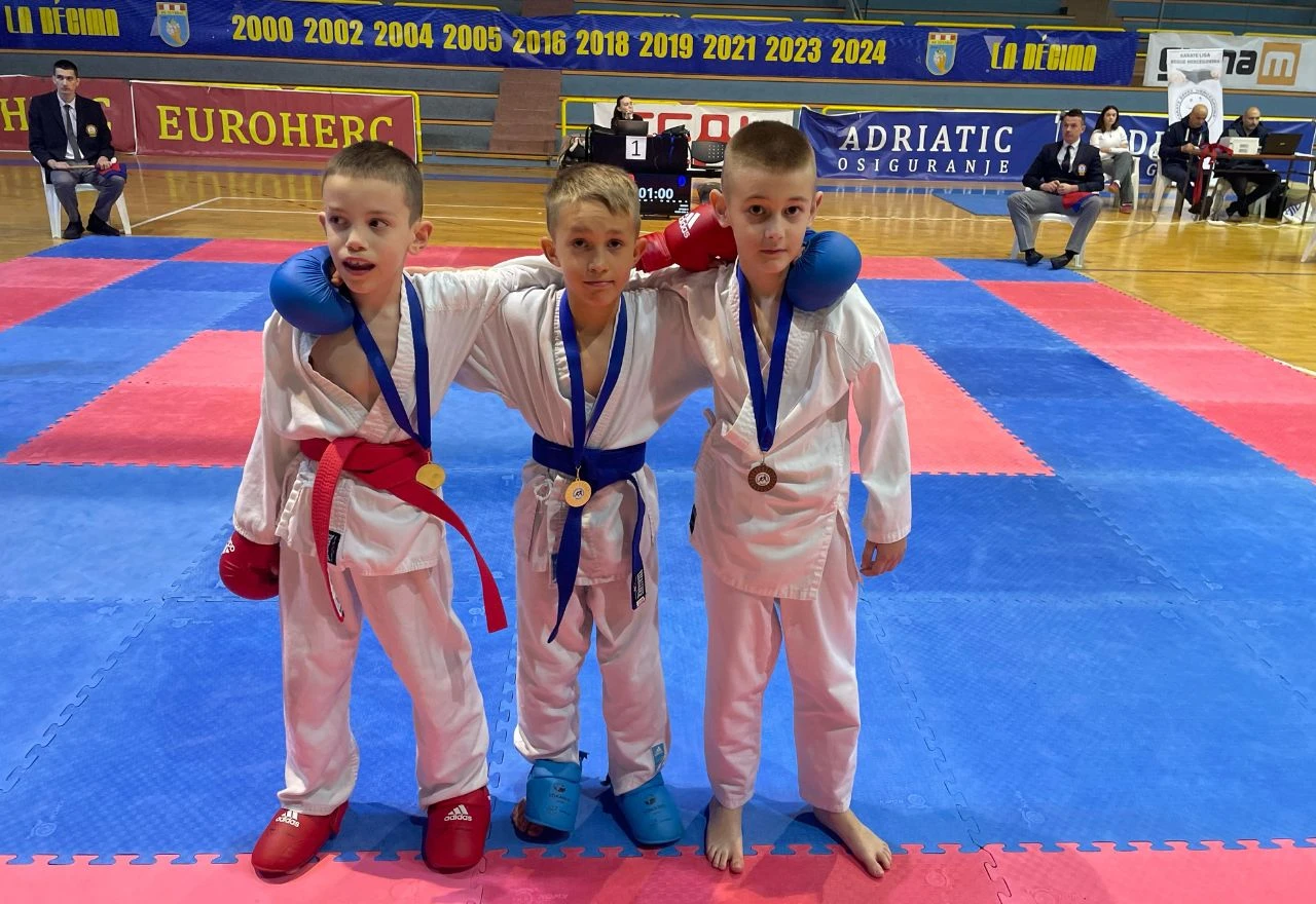 Karate klub Široki najbolji u Ljubuškom: 43 medalje i prvo mjesto