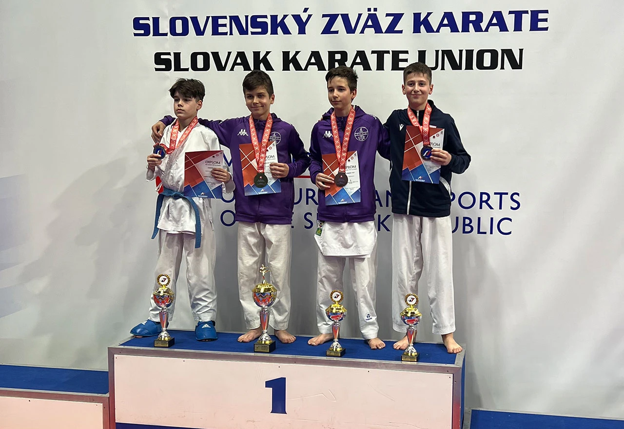 Karate klub Široki Brijeg ponosan: Bruno Pinjuh osvojio broncu u Slovačkoj