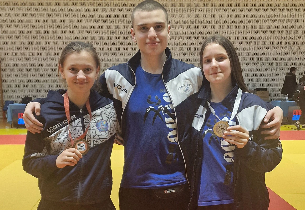 Ali Redžić zlatni, Judo klub Neretva izborila pet medalja na splitskom tatamiju
