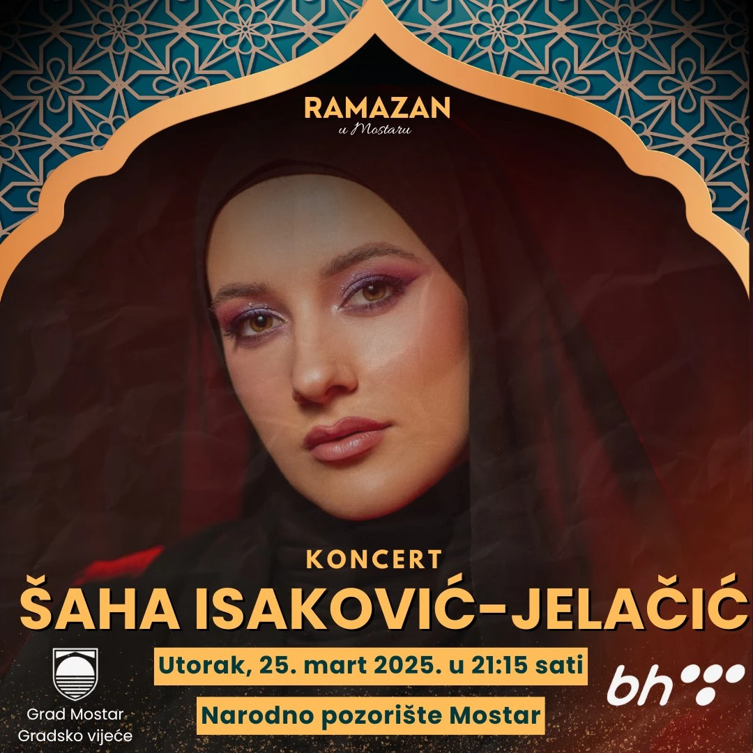Ramazan u Mostaru: Koncert Šahe Isaković-Jelačić