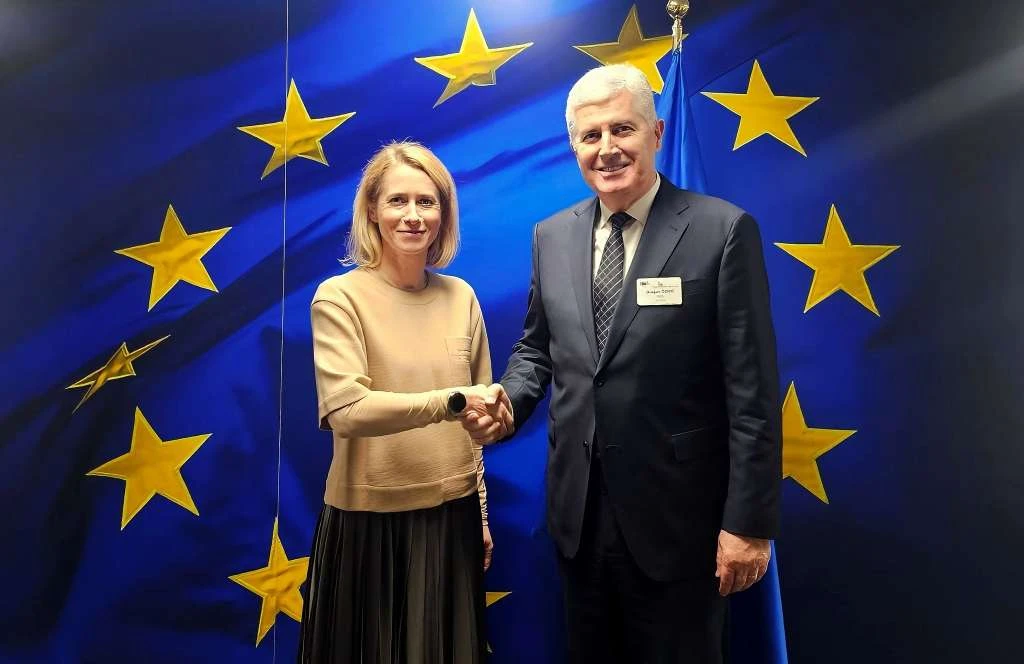 Čović razgovarao s Kajom Kallas o budućnosti zemlje