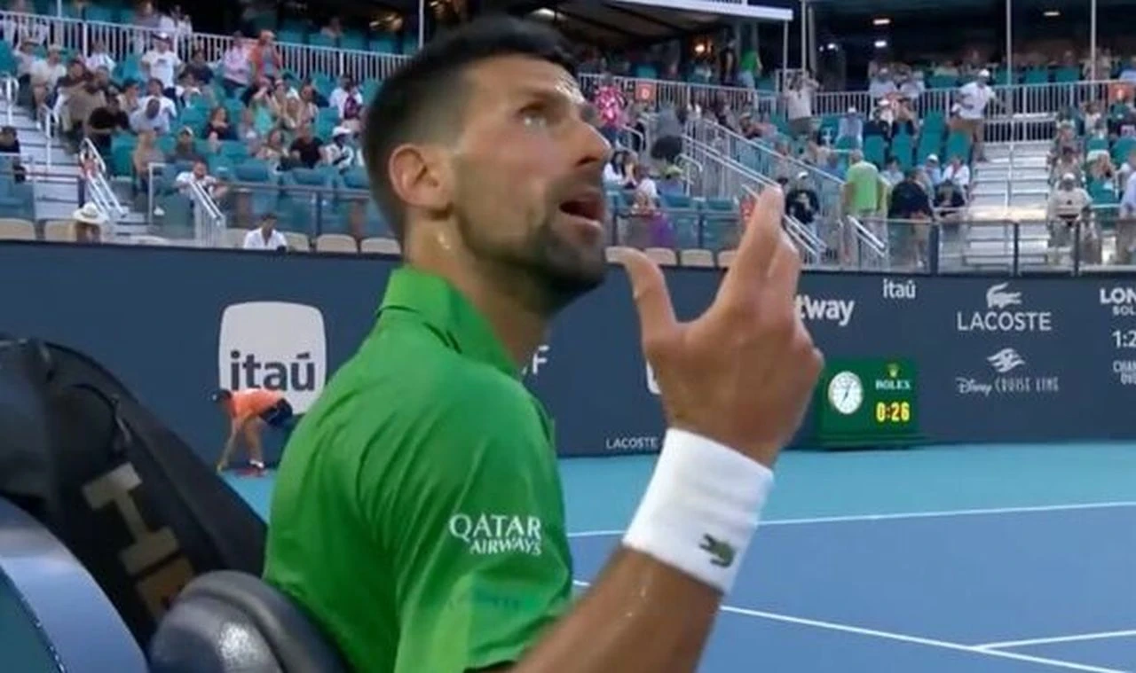Novak se svađao sa sucem, razgovarao sa Serenom Williams