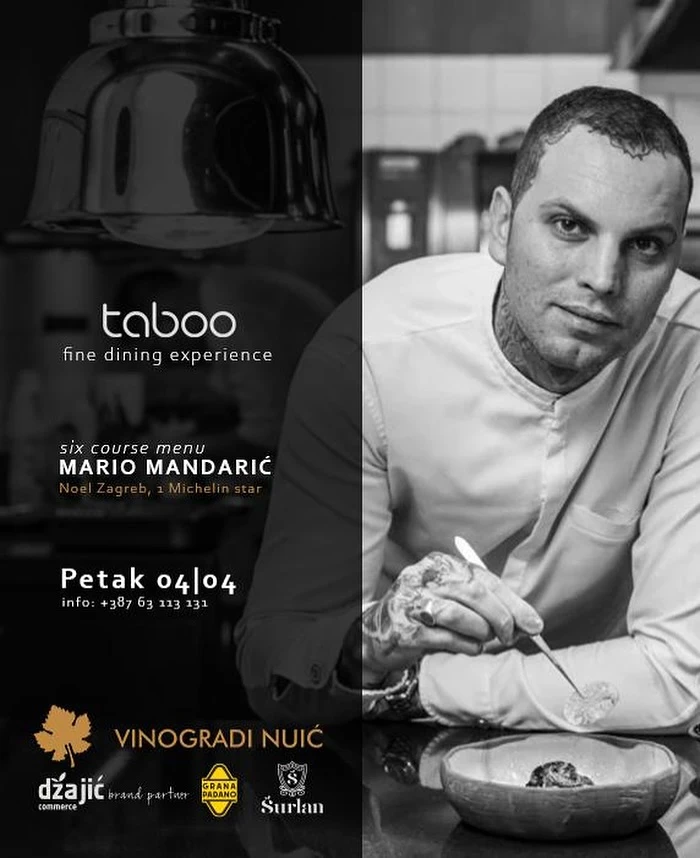 Michelinova zvjezdica dolazi u restoran&bar Taboo