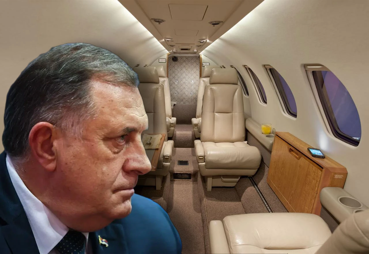 VIDEO | Cessna stigla po Dodika u Izrael