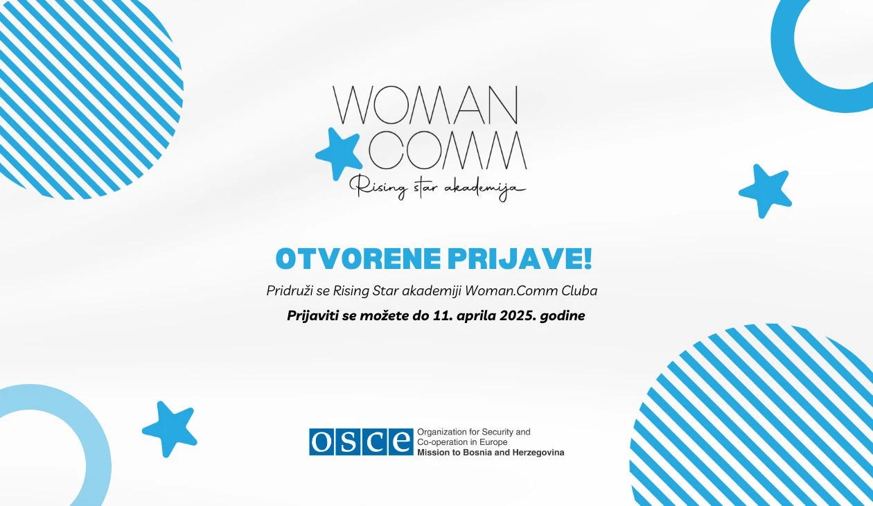 WomanComm Rising Star Akademija 2025. – Poziv za nove polaznice