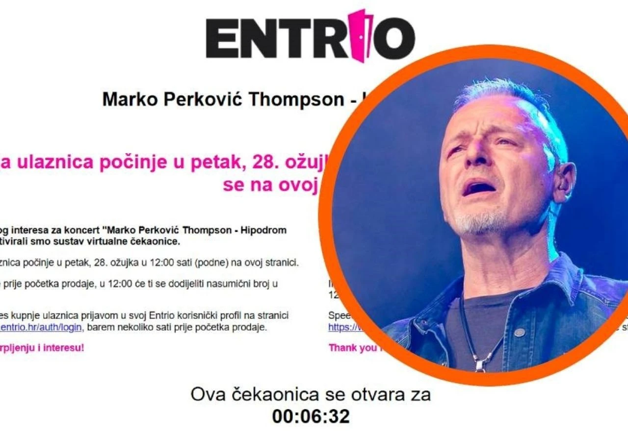 Veliki Thompsonov koncert privukao veliki broj ljudi te izazvao poteškoće u prodaji ulaznica